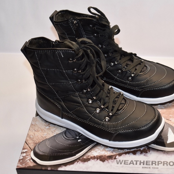 weatherproof sneaker boot